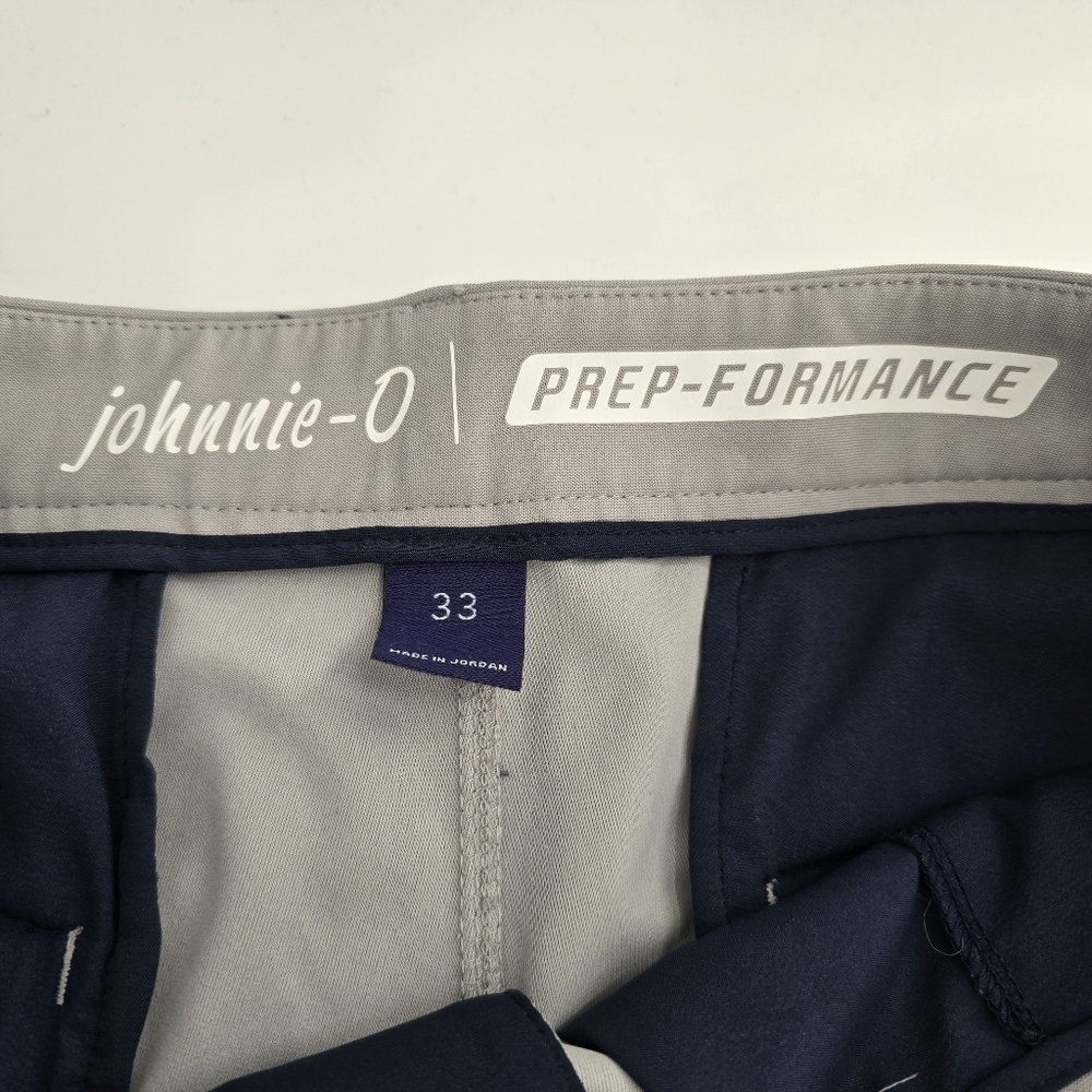 Johnnie O Cross Country Performance Shorts Quarry Grey Men’s Size 33 - Picture 3 of 9